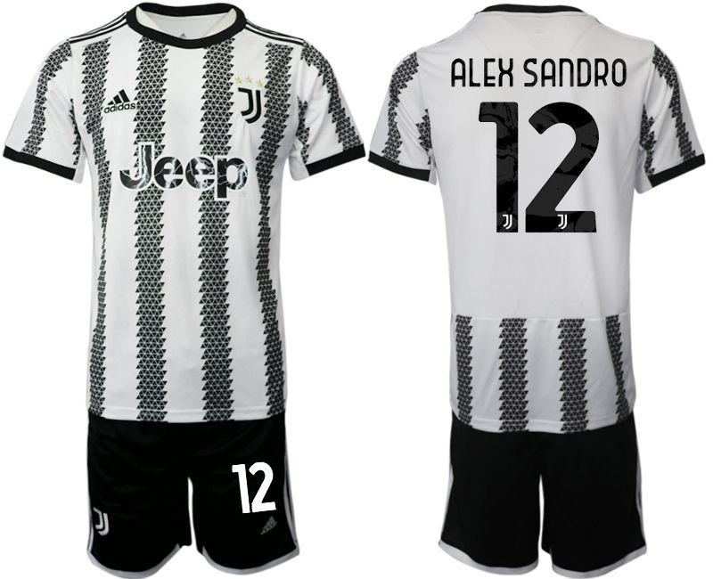 Men 2022-2023 Club Juventus FC home white 12 Soccer Jersey